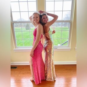 Prom dress: size small